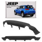 JEEP GRAND CHEROKEE IV WK2 2010-2021 SPOILER POSTERIORE PARAURTI DOPPIO SCARICO 68111469AA (Cod. AP-