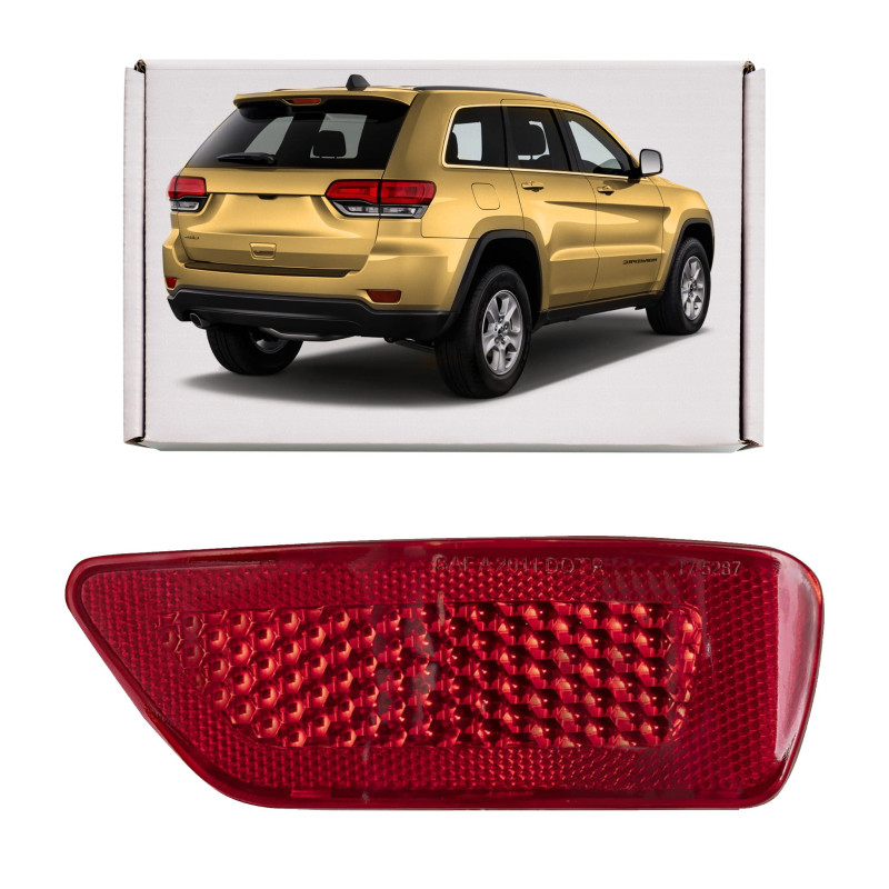 JEEP GRAND CHEROKEE IV WK2 2010-2021 DESTRA TAPPO CATARIFRANGENTE POSTERIORE PARAURTI 57010720AC (Co