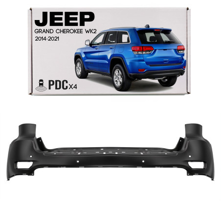 JEEP GRAND CHEROKEE IV WK2 2014-2021 RESTYLING PARAURTI POSTERIORE CON 4XPDC 68310168AB (Cod. AP-DE1