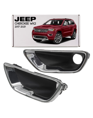 JEEP GRAND CHEROKEE IV WK2 2017-2021 DOPO IL SECONDO RESTYLING TAPPO FENDINEBBIA GRIGLIA PARAURTI SI