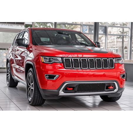 JEEP GRAND CHEROKEE IV WK2 2017-2021 DOPO IL SECONDO RESTYLING TAPPO FENDINEBBIA GRIGLIA PARAURTI DE