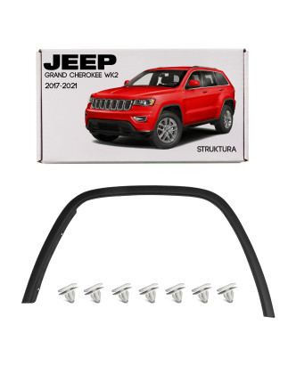 JEEP GRAND CHEROKEE IV WK2 2017-2021 DOPO IL SECONDO RESTYLING MODANATURA ANTERIORE PARAFANGO SINIST