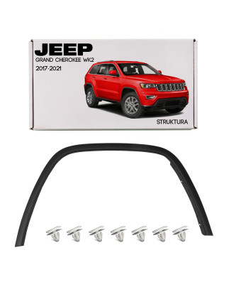 JEEP GRAND CHEROKEE IV WK2 2017-2021 DOPO IL SECONDO RESTYLING MODANATURA ANTERIORE PARAFANGO DESTRA