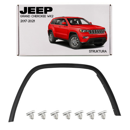 JEEP GRAND CHEROKEE IV WK2 2017-2021 DOPO IL SECONDO RESTYLING MODANATURA ANTERIORE PARAFANGO DESTRA