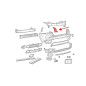 JEEP CHEROKEE V KL 2014-2018 PRE-RESTYLING GUIDA ANTERIORE PARAURTI SINISTRO 68210065AD (Cod. AP-522