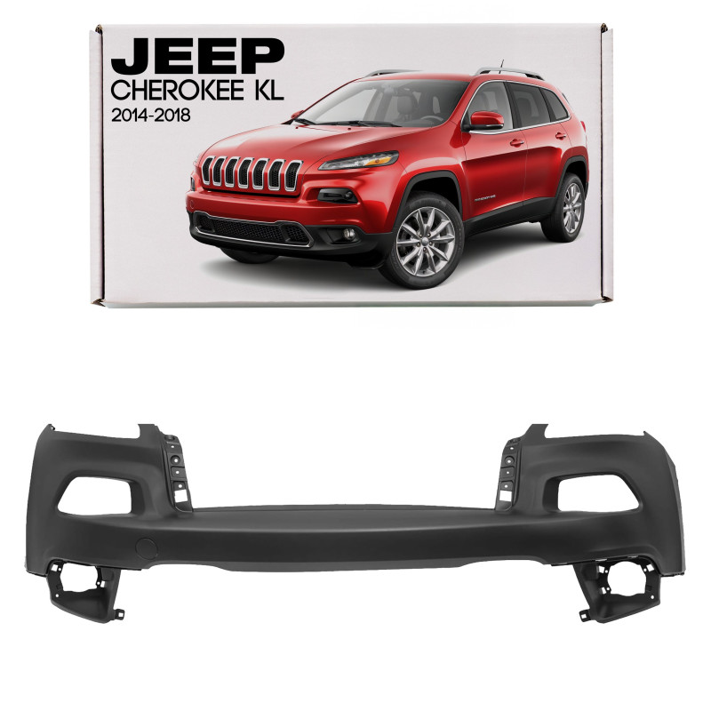 JEEP CHEROKEE V KL 2014-2018 PRE-RESTYLING PARAURTI ANTERIORE SUPERIORE SENZA PDC 68232189AB (Cod. A