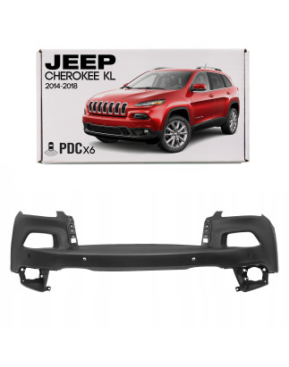 JEEP CHEROKEE V KL 2014-2018 PRE-RESTYLING PARAURTI ANTERIORE SUPERIORE CON 6XPDC 68232189AB (Cod. A