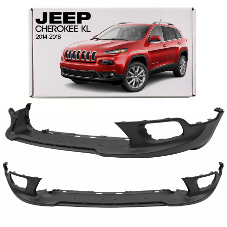 JEEP CHEROKEE V KL 2014-2018 PRE-RESTYLING PARAURTI ANTERIORE INFERIORE 68203213AA (Cod. AP-502F-387