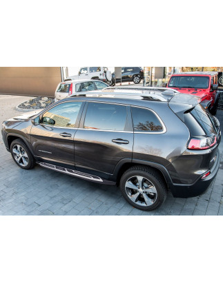 JEEP CHEROKEE V KL 2014-2018 PRE-RESTYLING PEDANE LATERALI SOTTOPORTA (Cod. AP-B127-99611_A4x4)