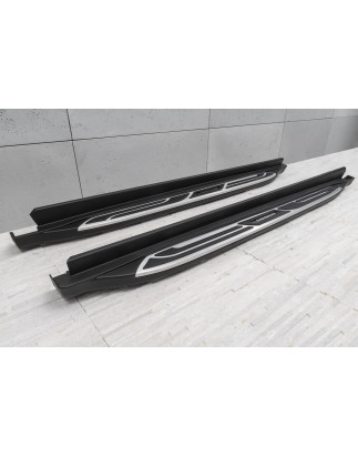 JEEP CHEROKEE V KL 2014-2018 PRE-RESTYLING PEDANE LATERALI SOTTOPORTA (Cod. AP-B127-99611_A4x4)