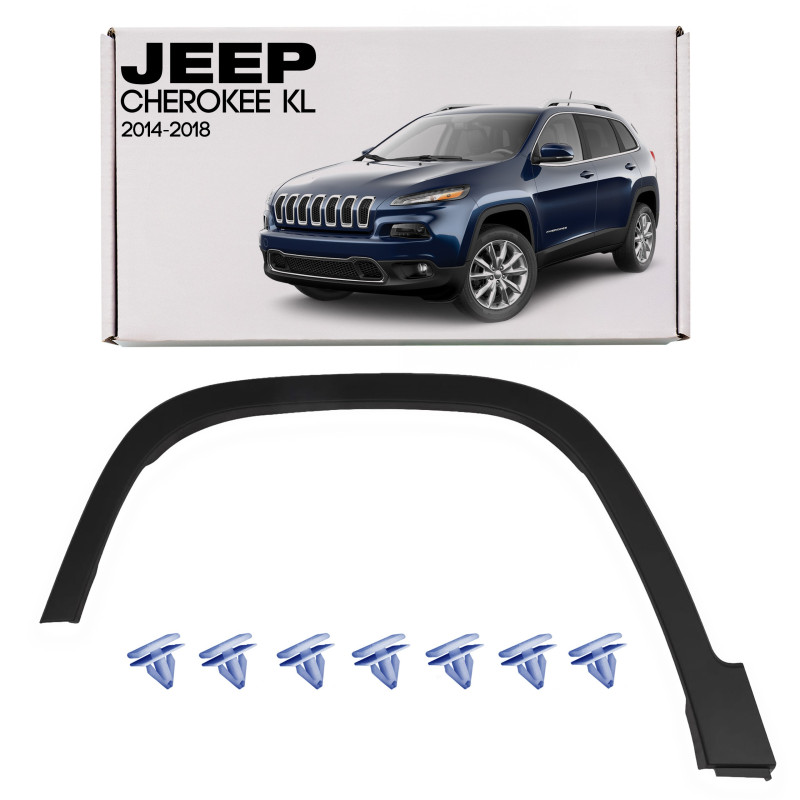 JEEP CHEROKEE V KL 2014-2018 PRE-RESTYLING MODANATURA ANTERIORE PARAFANGO SINISTRA 68210315AE (Cod. 
