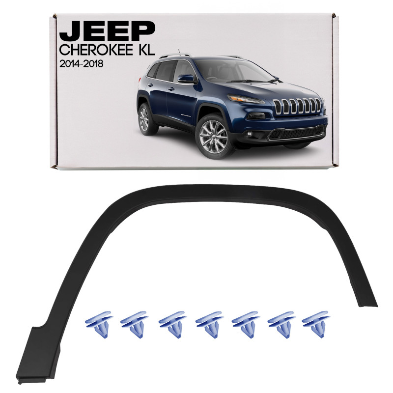 JEEP CHEROKEE V KL 2014-2018 PRE-RESTYLING MODANATURA ANTERIORE PARAFANGO DESTRO 68210314AE (Cod. AP