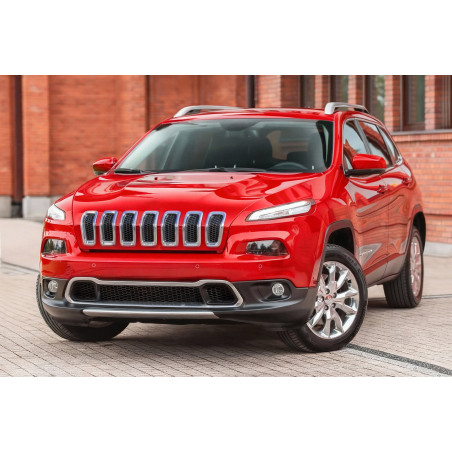 JEEP CHEROKEE V KL 2014-2018 PRE-RESTYLING TAPPO FENDINEBBIA GRIGLIA PARAURTI SINISTRA 68203221AA (C