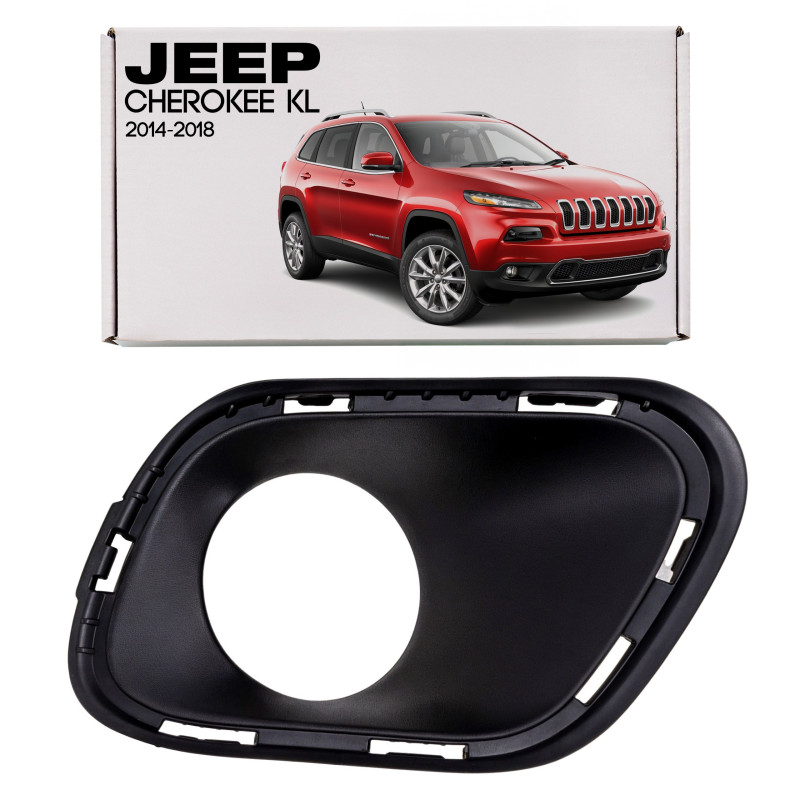 JEEP CHEROKEE V KL 2014-2018 PRE-RESTYLING TAPPO FENDINEBBIA GRIGLIA PARAURTI DESTRA 68203220AA (Cod