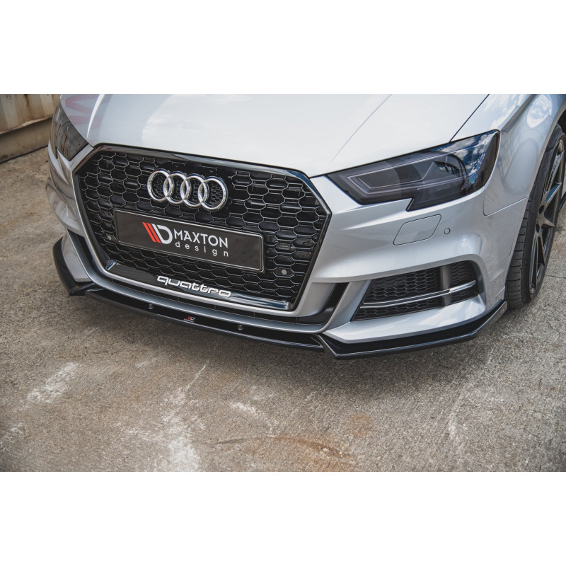 SPLITTER ANTERIORE V.3 Audi S3 / A3 S-Line 8V FL berlina (Cod. M-AU-S3-3F-FD3G) SPLITTER ANTERIORE V.3 Audi S3 / A3 S-Line 8V FL berlina (Cod. M-AU-S3-3F-FD3G)