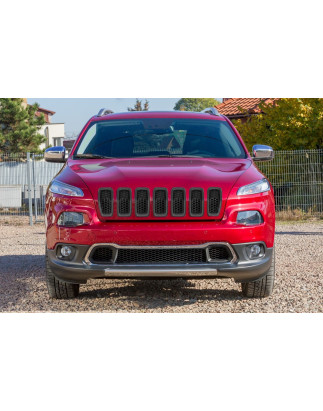 JEEP CHEROKEE V KL 2014-2018 PRE-RESTYLING INSERTI MASCHERINA GRIGI 68303626AC (Cod. AP-8BC8-404BA_A