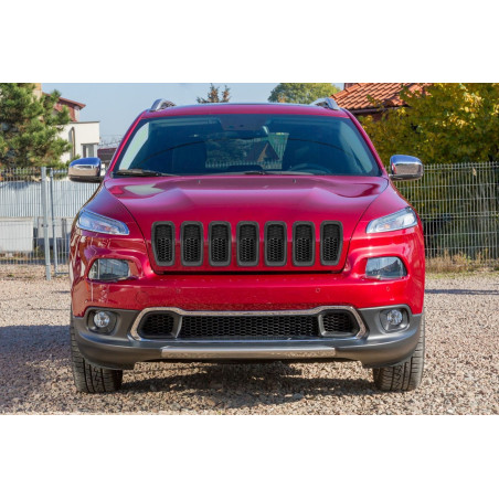 JEEP CHEROKEE V KL 2014-2018 PRE-RESTYLING INSERTI MASCHERINA GRIGI 68303626AC (Cod. AP-8BC8-404BA_A