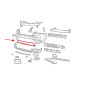 JEEP CHEROKEE V KL 2014-2018 PRE-RESTYLING CORNICE PARAURTI MASCHERINA INFERIORE CROMATO 68203230AB 