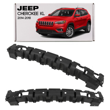 JEEP CHEROKEE V KL 2014-2018 PRE-RESTYLING ABSORBER ANTERIORE PARAURTI 68200495AB / 68200495AC (Cod.