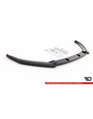 SPLITTER ANTERIORE V.3 Audi S3 / A3 S-Line 8V FL berlina (Cod. M-AU-S3-3F-FD3G)