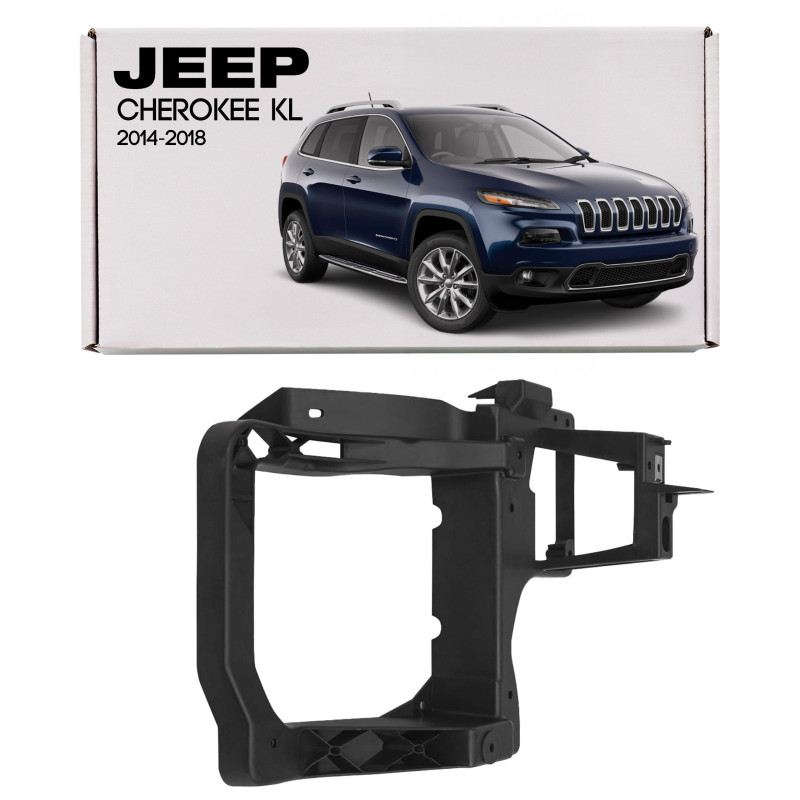 JEEP CHEROKEE V KL 2014-2018 PRE-RESTYLING SUPPORTO FARO SUPPORTO ANTERIORE FARI DESTRO 68227483AA (