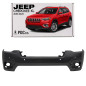 JEEP CHEROKEE KL 2018-2023 RESTYLING PARAURTI ANTERIORE CON PDC 68406528AC (Cod. AP-727E-43481_A4x4)