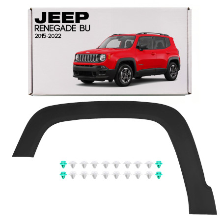 JEEP RENEGADE E BU 2015-2022 MODANATURA ANTERIORE PARAFANGO SINISTRA 5XB65LXHAA (Cod. AP-4827-47420_