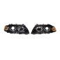 Fari Anteriori Angel Eyes BMW E46 '98 2P. Black (Cod. E-FAB0028)