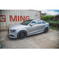 Diffusori minigonne V.2 Audi S3 / A3 S-Line berlina 8V Facelift (Cod. M-AU-S3-3F-S-SD2G)
