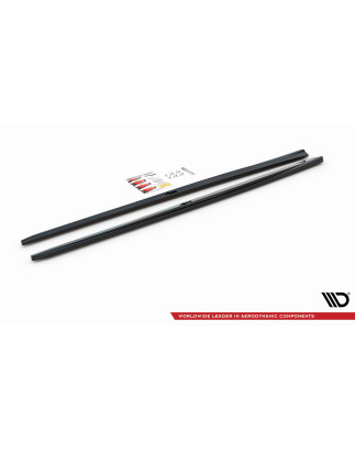 Diffusori minigonne V.2 Audi S3 / A3 S-Line berlina 8V Facelift (Cod. M-AU-S3-3F-S-SD2G)