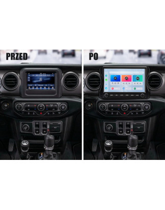 JEEP GLADIATOR JT 2018-2023 PRE-RESTYLING NAVIGATORE 10,2" ANDROID 13 1280X720 6GB RAM / 64GB ROM (C