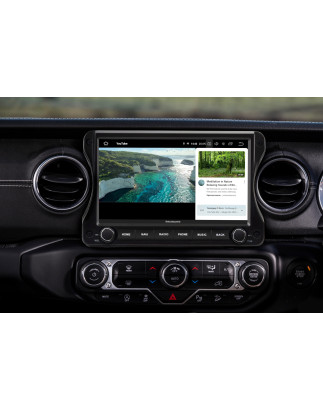 JEEP GLADIATOR JT 2018-2023 PRE-RESTYLING NAVIGATORE 10,2" ANDROID 13 1280X720 6GB RAM / 64GB ROM (C
