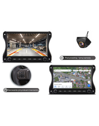 JEEP GLADIATOR JT 2018-2023 PRE-RESTYLING NAVIGATORE 10,2" ANDROID 13 1280X720 6GB RAM / 64GB ROM (C