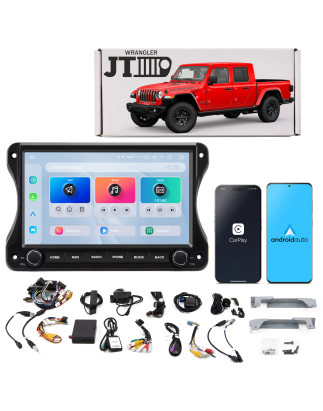 JEEP GLADIATOR JT 2018-2023 PRE-RESTYLING NAVIGATORE 10,2" ANDROID 13 1280X720 6GB RAM / 64GB ROM (C