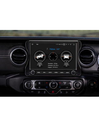 JEEP GLADIATOR JT 2018-2023 PRE-RESTYLING NAVIGATORE 10,2" ANDROID 13 1280X720 6GB RAM / 64GB ROM (C