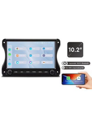 JEEP GLADIATOR JT 2018-2023 PRE-RESTYLING NAVIGATORE 10,2" ANDROID 13 1280X720 6GB RAM / 64GB ROM (C