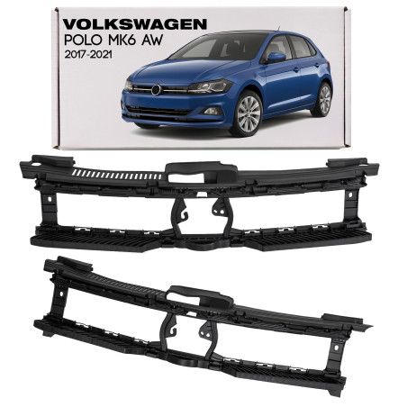 VOLKSWAGEN POLO MK6 VI AW 2017-2021 PRE-RESTYLING CALANDRA FRONTALE SUPPORTO GRIGLIA 2G0805705E (Cod