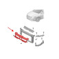 VOLKSWAGEN POLO MK6 VI AW 2017-2021 PRE-RESTYLING CALANDRA FRONTALE SUPPORTO GRIGLIA 2G0805705E (Cod