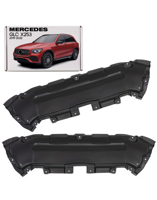 MERCEDES GLC X253 2019-2022 RESTYLING PIASTRA PER ANTERIORE PARAURTI PROTEZIONE MOTORE A2535240930 (