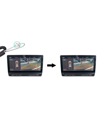 MERCEDES E-CLASS W213 2016-2020 PRE-RESTYLING TELECAMERA POSTERIORE MANIGLIA PORTELLONE POSTERIORE D