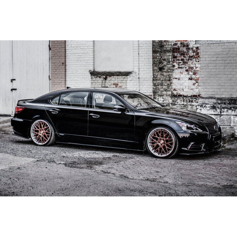 Diffusori minigonne Lexus LS Long Wheelbase Mk4 Facelift (Cod. M-LE-LS-4F-L-SD1G)