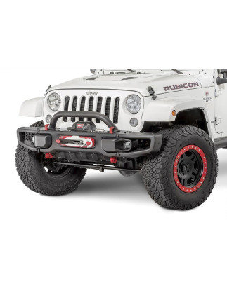 JEEP WRANGLER JK PARAURTI ANTERIORE RUBICON 10TH ANNIVERSARY CON TUBO KIT ESTETICO PER JL (Cod. AP-F
