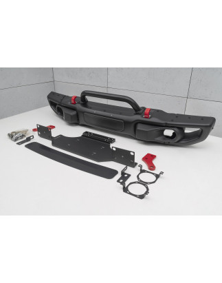 JEEP WRANGLER JK PARAURTI ANTERIORE RUBICON 10TH ANNIVERSARY CON TUBO KIT ESTETICO PER JL (Cod. AP-F
