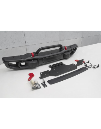 JEEP WRANGLER JK PARAURTI ANTERIORE RUBICON 10TH ANNIVERSARY CON TUBO KIT ESTETICO PER JL (Cod. AP-F