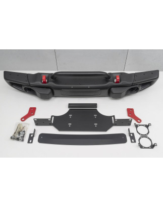 JEEP WRANGLER JK PARAURTI ANTERIORE RUBICON 10TH ANNIVERSARY CON TUBO KIT ESTETICO PER JL (Cod. AP-F