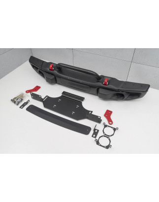 JEEP WRANGLER JK PARAURTI ANTERIORE RUBICON 10TH ANNIVERSARY CON TUBO KIT ESTETICO PER JL (Cod. AP-F