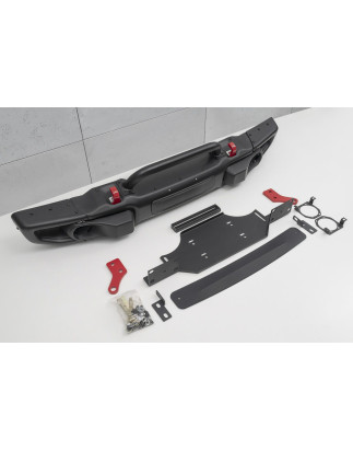 JEEP WRANGLER JK PARAURTI ANTERIORE RUBICON 10TH ANNIVERSARY CON TUBO KIT ESTETICO PER JL (Cod. AP-F