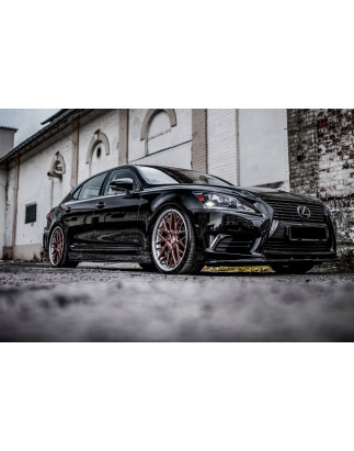 Diffusori minigonne Lexus LS Long Wheelbase Mk4 Facelift (Cod. M-LE-LS-4F-L-SD1G)