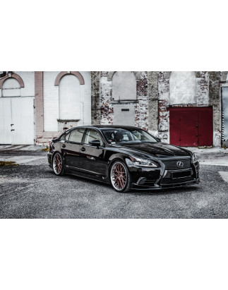 Diffusori minigonne Lexus LS Long Wheelbase Mk4 Facelift (Cod. M-LE-LS-4F-L-SD1G)