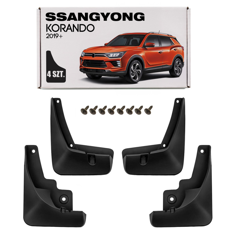 SSANGYONG KORANDO IV 2019+ PARASPRUZZI (Cod. AP-25C6-126B4_A4x4)